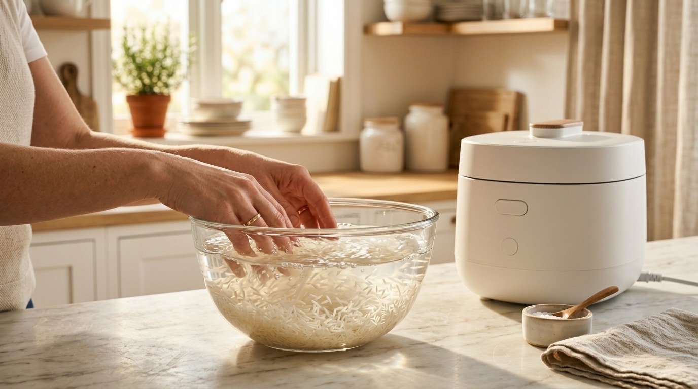 Basmati Rice in a Rice Cooker: Water Ratios, Rinse, and the Fragile-Grain Rules